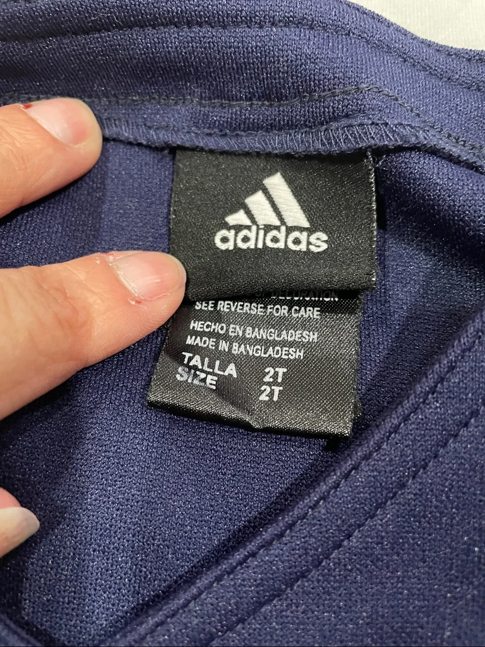 Toddler Adidas Notre Dame 2 piece Cheerleading Outfit 2T